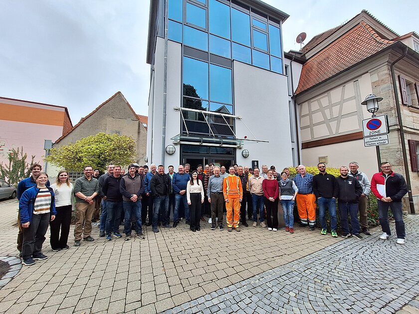 Gruppenbild Teilnehmer Schulung