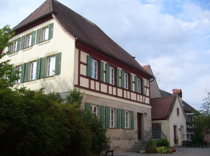 Außenansicht Gemeindehaus Gerhardshofen